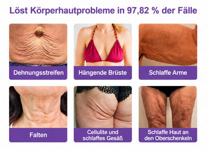 Natravor®🎗️ PDRN Multi-Peptid Straffende Körpercreme ｜ Anti-Aging Pflege, Feuchtigkeit, Straffung & Lifting für ein glatteres, ebenmäßigeres Hautbild